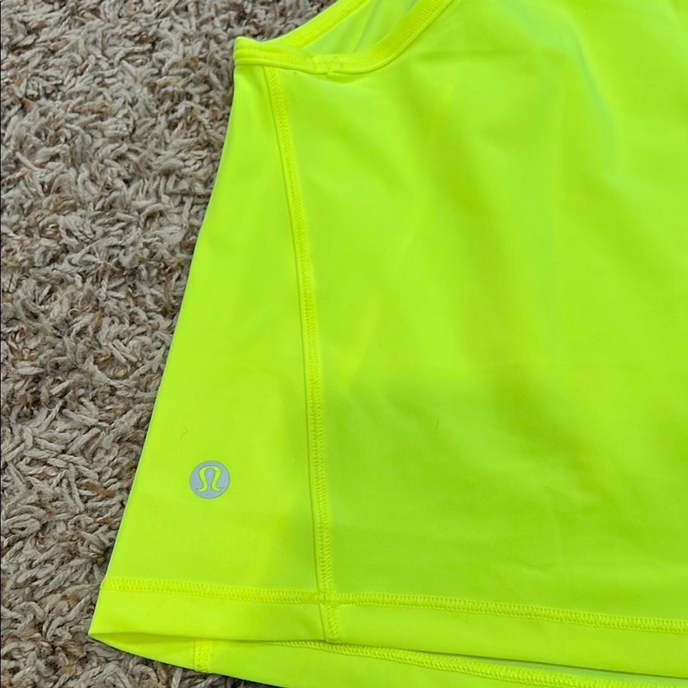 lululemon athletica Bright Yellow Crop Top - Picture 6 of 10